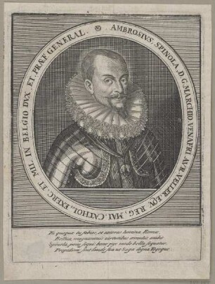 Bildnis des Ambrosivs Spinola