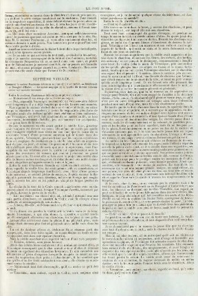 Septième Veillée.