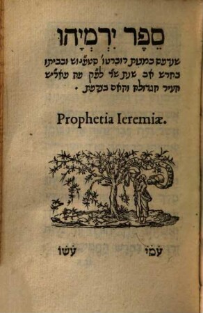 Prophetia ..., [2].. Prophetia Jeremiae