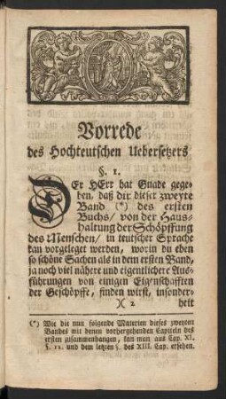 Vorrede des hochteutschen Uebersetzers