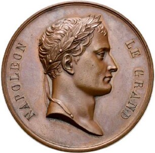 Medaille auf die Fertigstellung des Arc de Triomphe 1836
