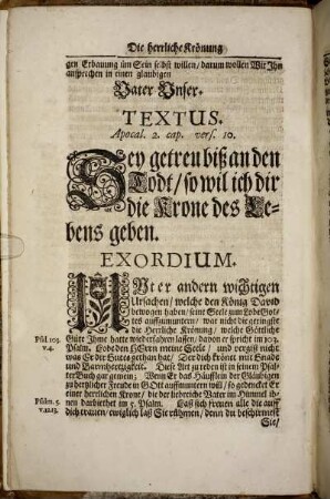 Textus / Exordium / Epiazia / Doctrinalia / Usus
