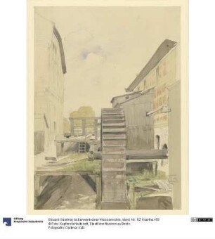 Außenwerk einer Wassermühle