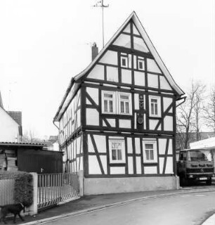 Fachwerkwohnhaus; Nidda, Gerbergasse 9
