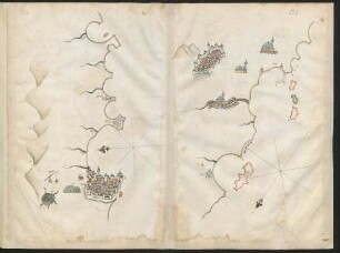 Illustration: f. 13a-13b Alanya und Tripoli