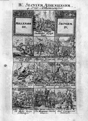 IV. Secvlvm Atheniensivm. 4. Der Athenienser