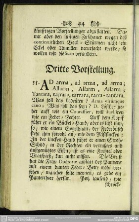 Dritte Vorstellung