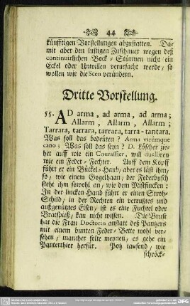 Dritte Vorstellung