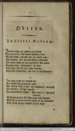 Zwölfter Gesang