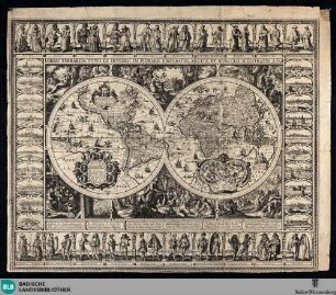 Orbis terrarum typus de integro in plurimis emendatus, auctus et icunculis illustratus - B 1