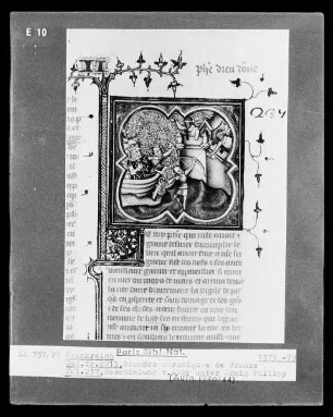 Grandes Chroniques de France — Belagerung von Akkon, Folio fol. 223