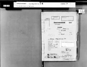 Beklagter: Lennartz, Martin; Zeuge: Münker, Ernst; Zeuge: Koch, Rosa, geb. Huber: Diebstahl