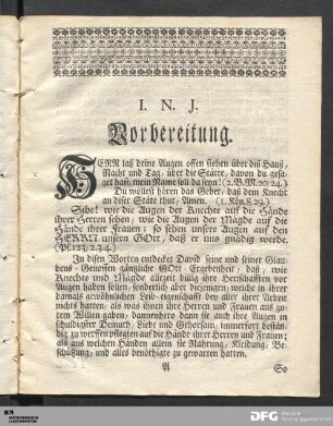 Vorbereitung.