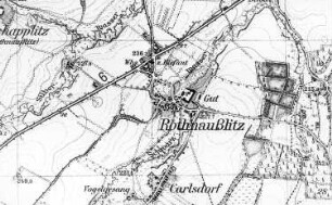 Demitz-Thumitz-Rothnauslitz. Meßtischblatt, 1:25.000, Sekt. Bischofswerda, Nr. 4851 (RA Görlitz 30/38)