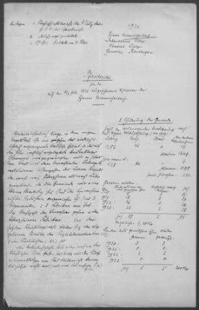 Unterreichenbach mit Dennjächt: Pfarrbericht 1924