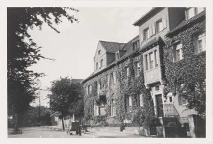Reihenhäuser Im Gehege, Berlin-Dahlem: Seitlicher Blick in die Straße