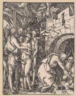 Kleine Passion, Blatt 26: Christus in der Vorhölle