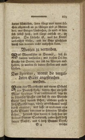 Wanzen zu vertreiben