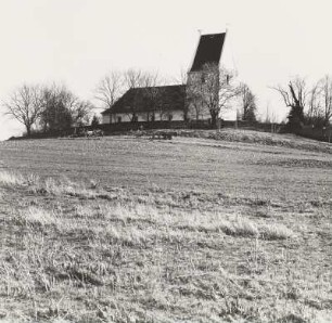 Dorfkirche Panitzsch : Ortsteilansicht mit Dorfkirche Panitzsch