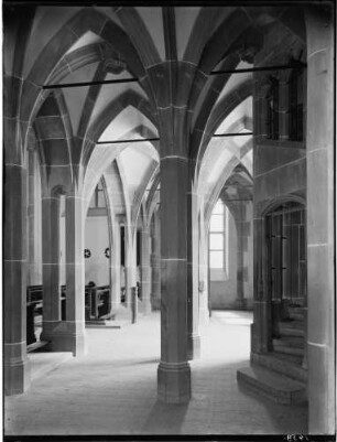 Lautenbach Katholische Wallfahrtskirche Maria Krönung Innenansicht westliche Vorhalle