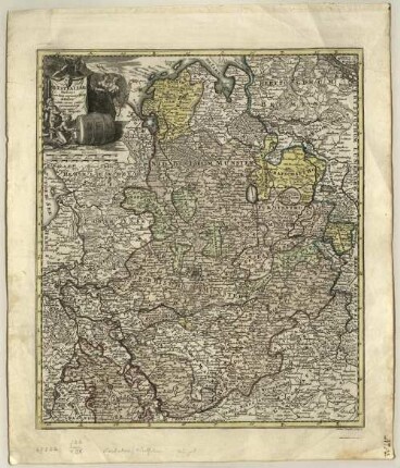 Westfaliae Ordines secundum regiones suas distincti addita cursus publici permutatione
