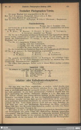 Gelatine- oder Kollodiontrockenplatten