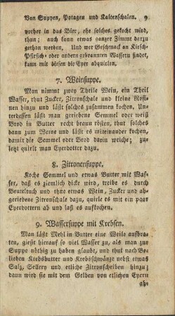 9. Wassersuppe mit Krebsen