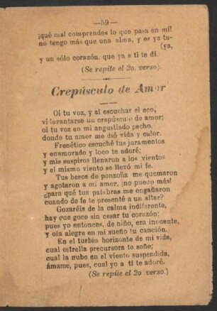 Crepúsculo de amor
