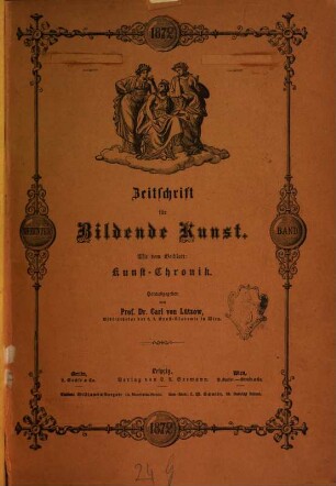 Zeitschrift für bildende Kunst. 7, 7. 1872