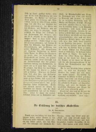 ¬Die¬ Erklärung der deutschen Musterstücke : (Fortsetzung)