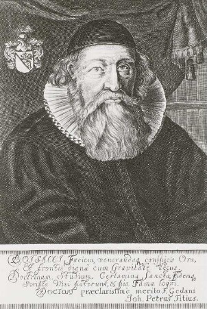 Bildnis des Danziger Theologen Johann Botsack