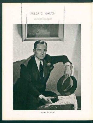 Fredric March - Retrato de Hurrell