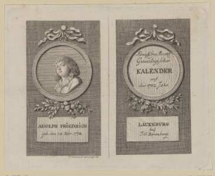 Bildnis des Adolph Friedrich