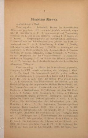 Schwäbischer Albverein.