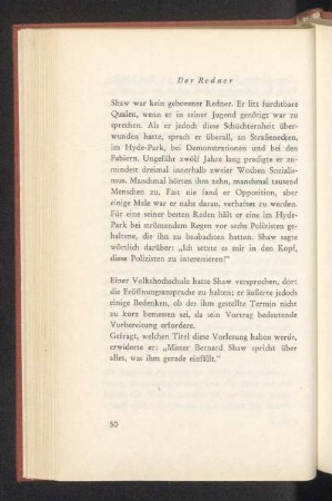 Der Redner