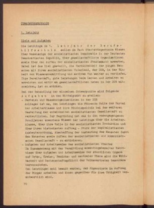 Staatsbürgerkunde