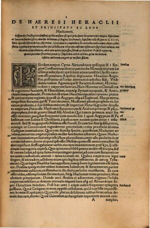 Machvmetis Saracenorvm Principis, Eivsque Successorvm Vitae, Ac Doctrina, Ipseqve Alcoran : Quo uelut authentico legum divinarum codice Agareni & Turcae ... His adiunctae sunt Confvtationes multorum ... authorum ... Martini Lvtheri praemonitione. [2], Confutationes Legis Machumeticae