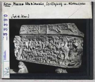Rom, Museo Nazionale: Sarkophag mit Hirtenszene