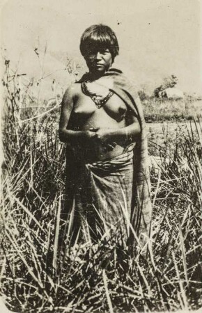 Frauenportrait (Lateinamerika-Aufenthalte 1928/1942 – Album Indigene Bevölkerung)