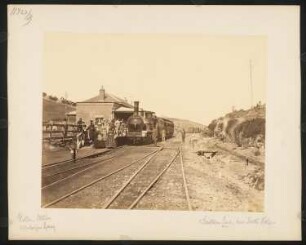 Photographs New South Wales, The Railways of New South Wales: Southern Line, Picton Station Ansicht von den Gleisen