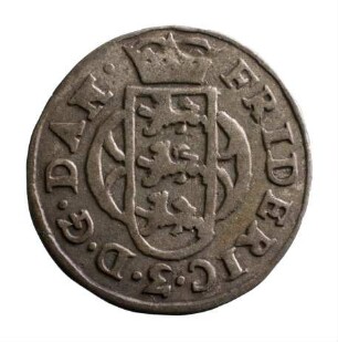 Münze, 2 Skilling, 1666