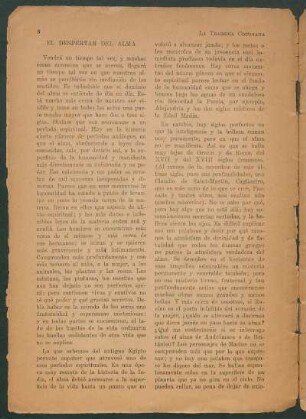 El despertar del alma