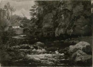 Mühle am Waldbach (Lochmühle im Liebetaler Grund)