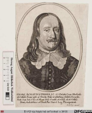 Bildnis Georg Achaz Heher