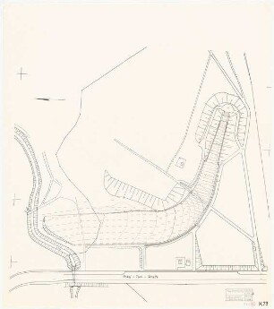 Rodelbahn Onkel-Toms-Hütte, Berlin-Zehlendorf: Lageplan