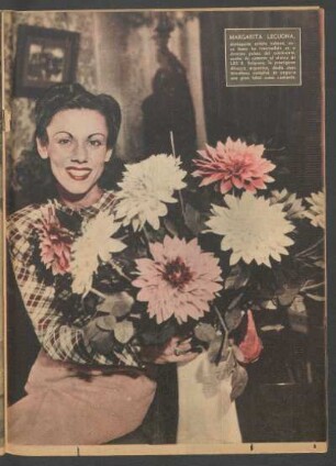 [Fotografía de] Margarita Lecuona