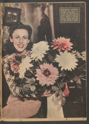 [Fotografía de] Margarita Lecuona