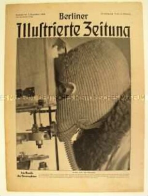 Wochenzeitschrift "Berliner Illustrierte Zeitung" u.a. zum Kriegsalltag in München
