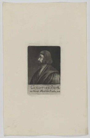 Bildnis des Christian Schopper