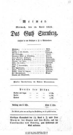 Das Guth Sternberg